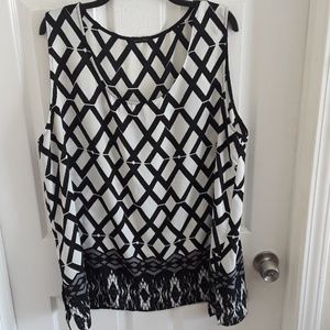 Pretty silky work tank top